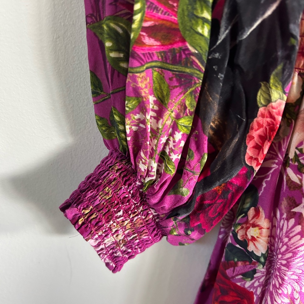 Camilla Pink Floral Mini Dress - Picture 8 of 13